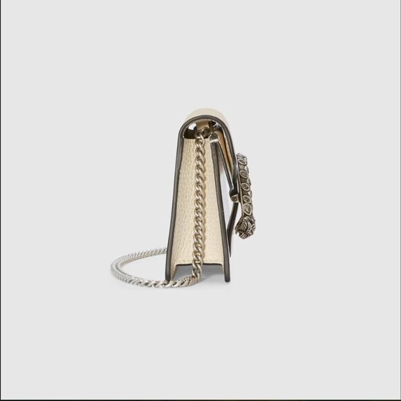 Authentic Gucci Dionysus mini bag in White Leather - Used Twice - Picture 6 of 16